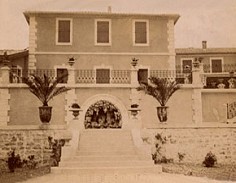 garden stairs around 1900