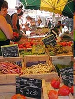 auf dem Markt