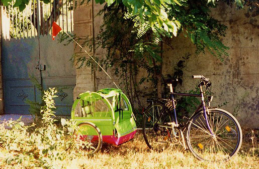 ...even on two wheels!